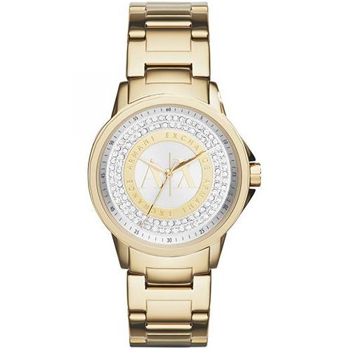Montre Armani Exchange Ax4321 Yellow Gold Acier 316 L Femme