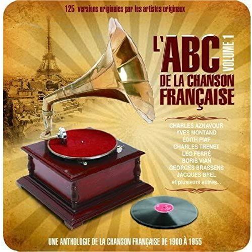 L'abc De La Chanson Francaise Vol 1- Boitier Metalic De 5 Cd