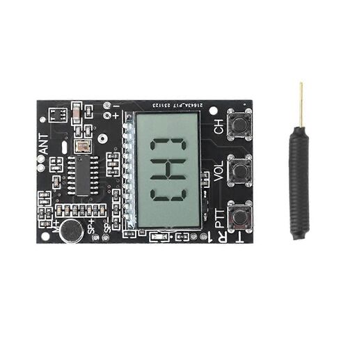 FM, Talkie-walkie, module émetteur-récepteur FM, émetteur-récepteur module 7 fréquence 27-480MHz DC3.3-6V