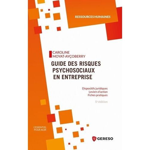 Guide Des Risques Psychosociaux En Entreprise