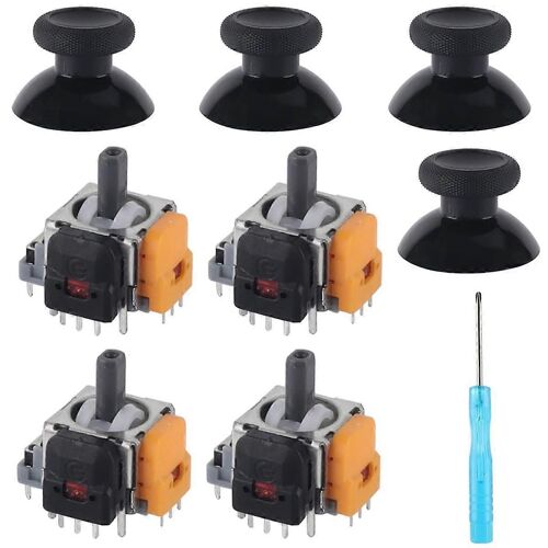 Joysticks De Remplacement Pour ,4 Pack De Modules De Joysticks De Capteur Analogique 3d À Effet Hall Pour Conrtoller