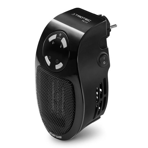 Mini-chauffage noir pour prise murale TFC 2 E TROTEC