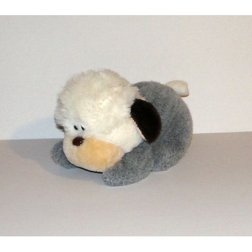 Chien Ajena Ancien Peluche Doudou Chien 23 Cm