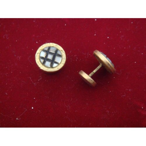 Boutons De Manchettes Nacre Annees 40 Lot2