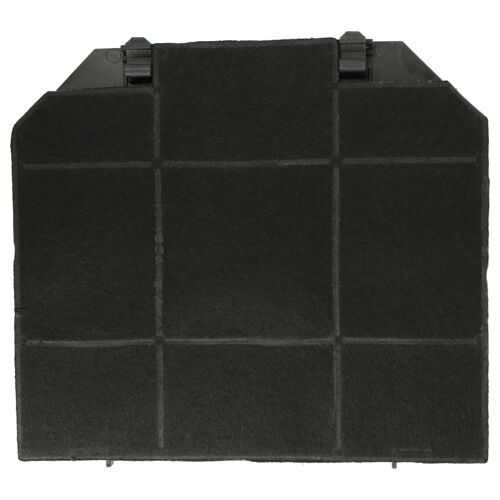 vhbw 1x Filtre à charbon actif compatible avec Franke Kubus FKU 808 TC XS, Kubus FKU 608 TC XS hotte aspirante - 26,5 x 23,5 x 1,5 cm
