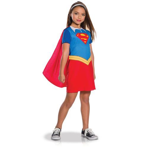 Déguisement Classique Supergirl Fille 5 À 7 Ans