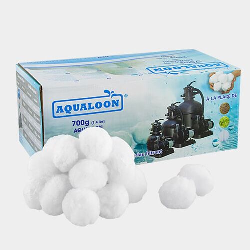 Boules filtrantes pour filtre à sable piscine 12 m³/h aqualoon - 4 cartons de 700g