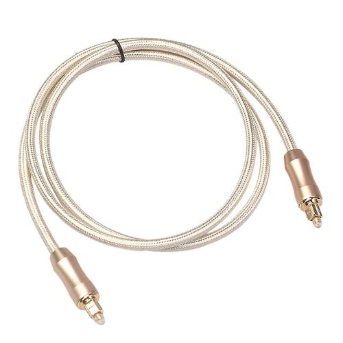 REXLIS 3FT SPDIF Toslink Mâle FIBRE Câble audio optique numérique, pour home cinéma, barre de son, téléviseur