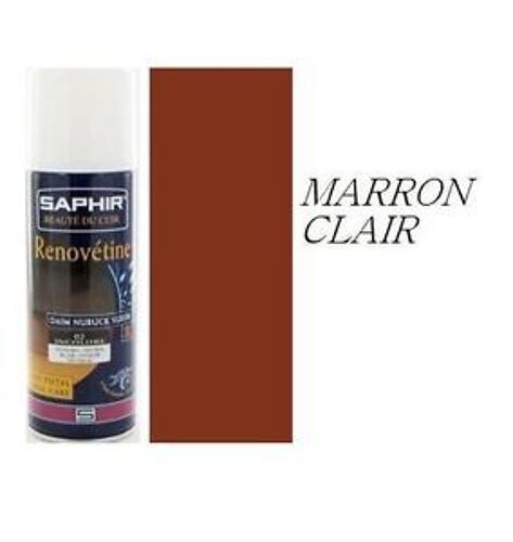 Renovétine Entretien Daim Nubuck 200ml Marron Clair Saphir