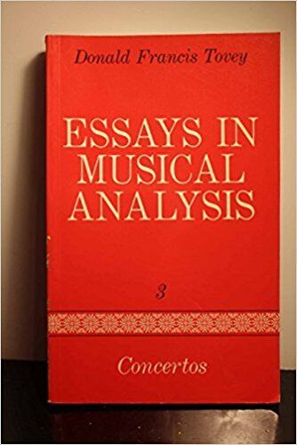 Essays In Musical Analysis