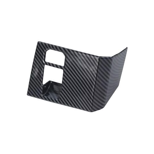 Pour Sequoia 2022-2023 Voiture Électronique Frein À Main Bouton Cadre Couverture Garniture Accessoires - Abs Carbone Fibonacci