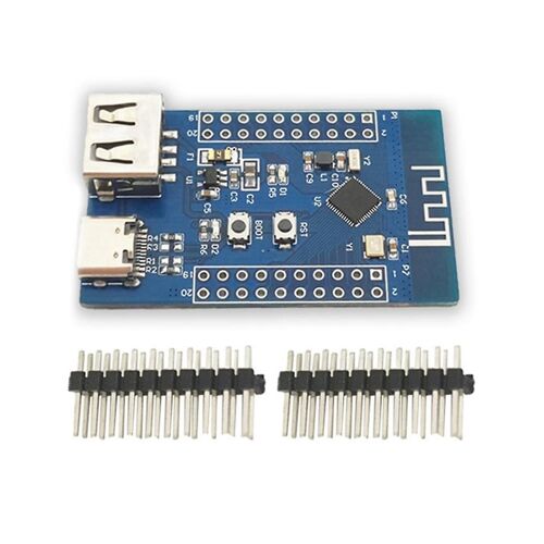 Bluetooth 5.3 RF2.4G Microcontrôleur Multifonction Portable Faible Puissance Bluetooth Double USB RISC-V Mod