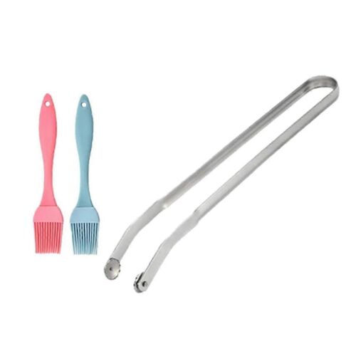 1pcs pinces à saucisses,Pinces de cuisine de cuisine,Pinces à barbecue pour grillades,Pinces à saucisses BBQ,Pinces de cuisine à long manche