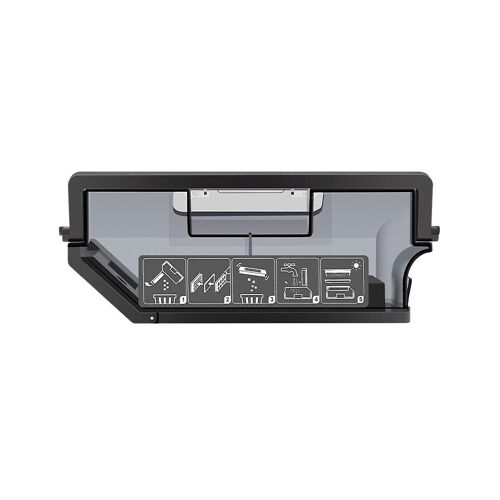 Pièces de conteneur de bac à poussière de boîte à poussière pour Deebot X1 OMNI / T10 Aspirateur Nettoyeur Poubelle Boîte Accessoires Bl