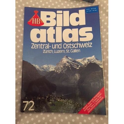 Bild Atlas N°72 Zentral Und Ostschweiz