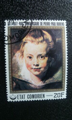 Timbre Comores ( Yt 183 ) 1977 Peter Paul Rubens, 400e Anniversaire De Naissance