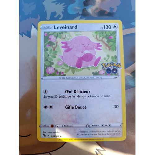Carte Pokémon Leveinard 51/78, Série Pokémon Go