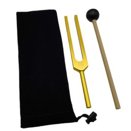 Diapason En Alliage D¿Aluminium Ensemble Instrument De Thérapie Sonore Les Accessoires D¿Instrument De Musique Soulagent Le Stress Du Travail Mi528hz