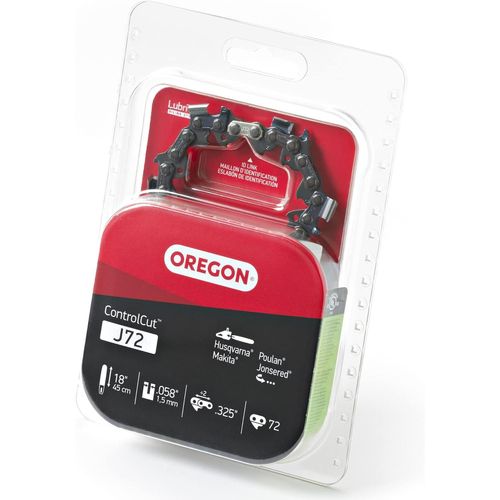 Hamiltion-J72 Controlcut Chaîne De Tronçonneuse 45,7 Cm Compatible Avec Husqvarna, Makita, Poulan, Jonsered