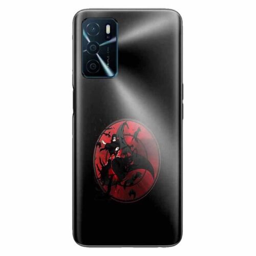 Coque Silicone Compatible Oppo A16 Uchiha Sharingan