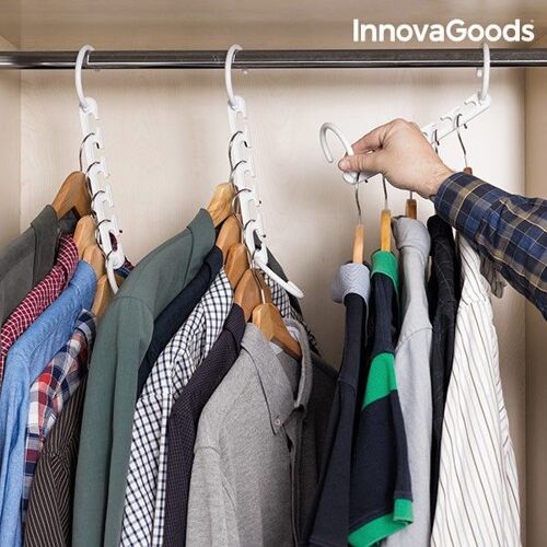 Accroche cintres pour 40 Vêtements (24 Pièces) - organisateur pour pendrie
