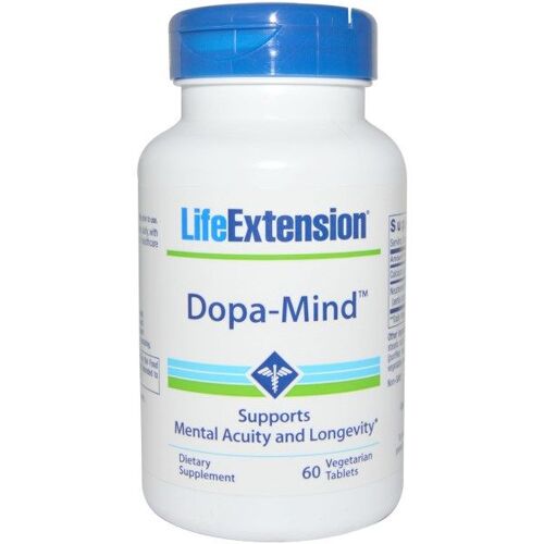 Dopa-Mind (60 Vegetarian Tablets) - Life Extension 