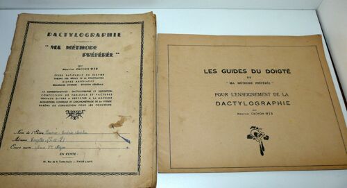 Cours De Dactylographie, Ma Méthode Préféré Et Guide Du Doigté