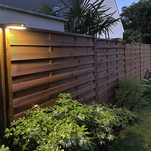 Applique Solaire Noire Sun-Light Ronde Avec Détecteur De Pr?Sence
