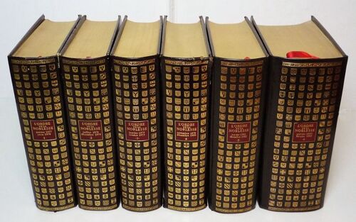 L'Ordre De La Noblesse, Familles D'Europe Enregistrées In Ordine Nobilitatis Du Premier Janvier 1977 À Février 1985. (6 Volumes)