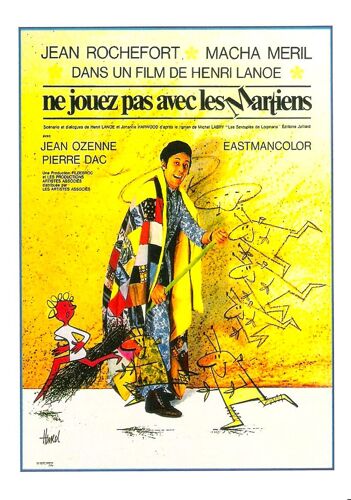 Cp "Ne Jouez Pas Avec Les Martiens" - Jean Rochefort