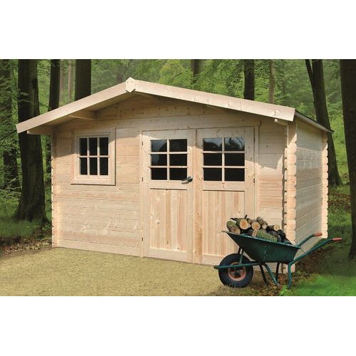 Abri De Jardin Linz Bois De Sapin 390x390cm