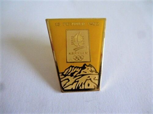 Pins J.O. Albertville 13 Fevrier 1992 Signe Cojo