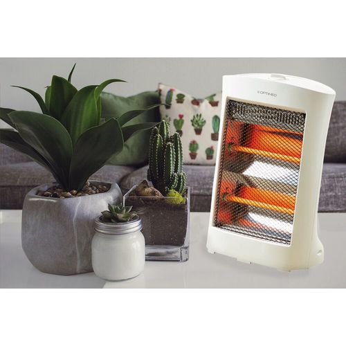 chauffage D'appoint Quartz Optimeo Oce-g01-1500 Blanc 800w