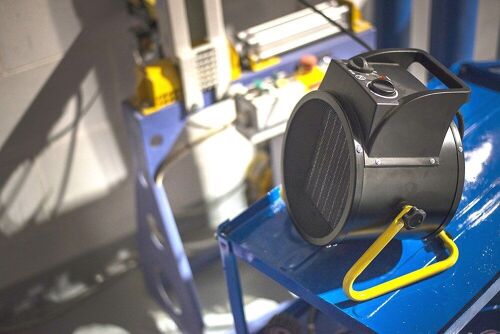 chauffage D'atelier 5kw, Soufflant, Avec Éléments Céramique