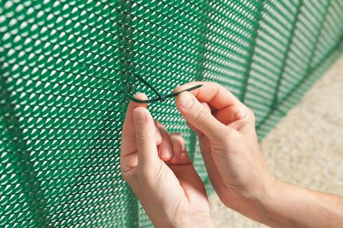 50 colliers fixation vert longueur 14cm