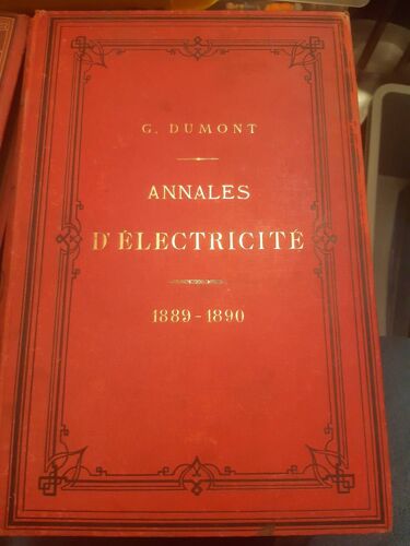 Annales D Electricite Dumont