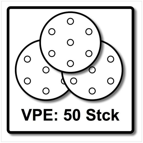 Festool Stf D150/16 Rubin2 Disque Abrasif P120 Ru2/50 150 Mm / 50 Pcs ( 499121 )