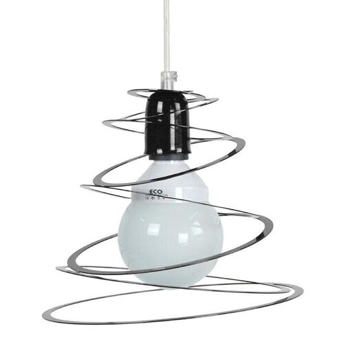 Suspension Verre Fum? Or 1906 Carved Pendant Pear