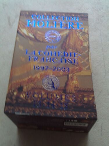 Coffret 3 Vhs Collection Molière - Le Malade Imaginaire - Monsieur De Pourceaugnac - Sganarelle Ou Le Cocu Imaginaire