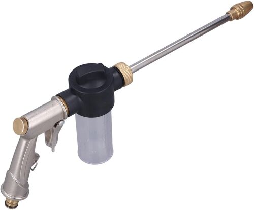 MEVRONISSHOP-Pistolet à Eau Haute Pression, Pistolet de Nettoyeur Haute Pression, Pistolet Jet d'eau avec Buse en Laiton pour Lavage de Voiture Arroser les Pelouses et les Jardins