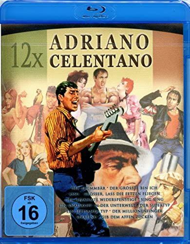12 X Adriano Celentano Klassiker (Blu-Ray) (Blu-Ray) (Import) Adr