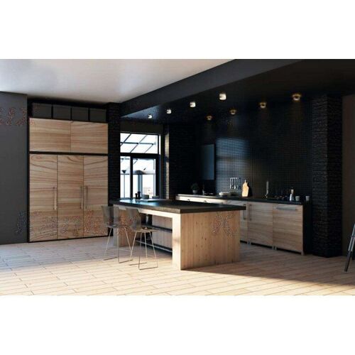 Luminaire Suspension En Rotin Naturel L 68 Cm