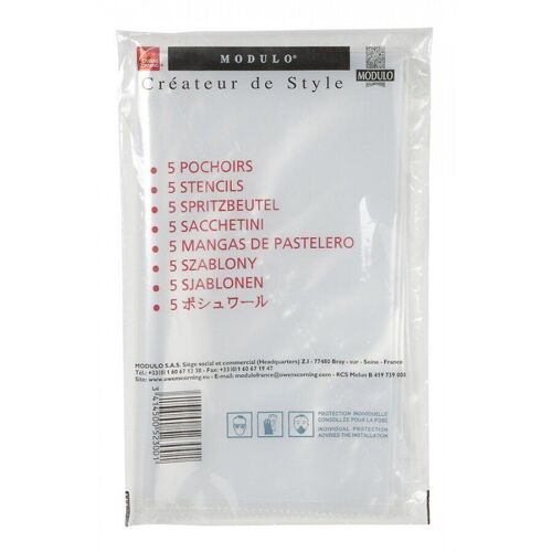 Sachet 5 pochoirs à joint