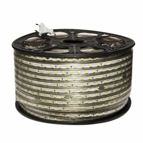 Ruban Led 220v 5050 Ip65 60led/M (Vendu Sur Mesure Au M?Tre) - Blanc Froid 6000k - 8000k - Silamp