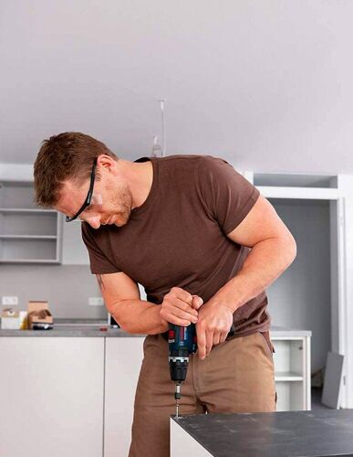 Bosch Professional GSB 12V-35 Perceuse-visseuse avec 2 batteries 3,0 Ah (06019J9000)