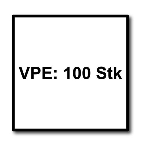 Heco Multi Monti Plus Ms Vis D'ancrage 7,5 X 35 Mm, 100 Pcs. + Vis À Béton, Tête Ronde Et Plate, T-drive, Zingué Bleu, A2k, (49827)