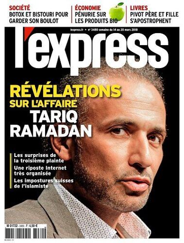L'Express 3480 : Révélations Sur L'Affaire Tariq Ramadan