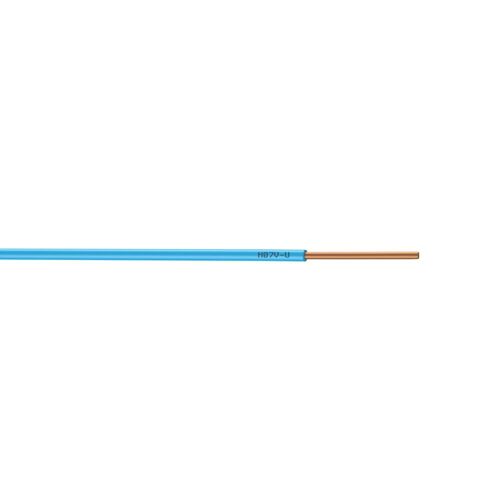 Câble électrique H07VU 2.5mm2 bleu - L.100m