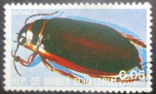 Guinee Equatoriale N°115a Insecte Oblitéré