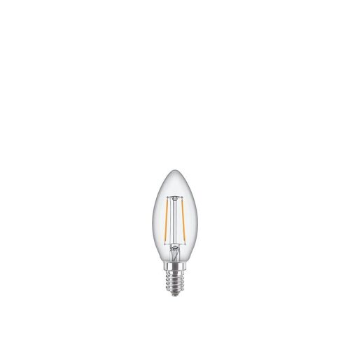 Ampoule Led Flamme E14 40w Blanc Froid Filament